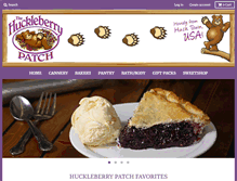 Tablet Screenshot of huckleberrypatch.com